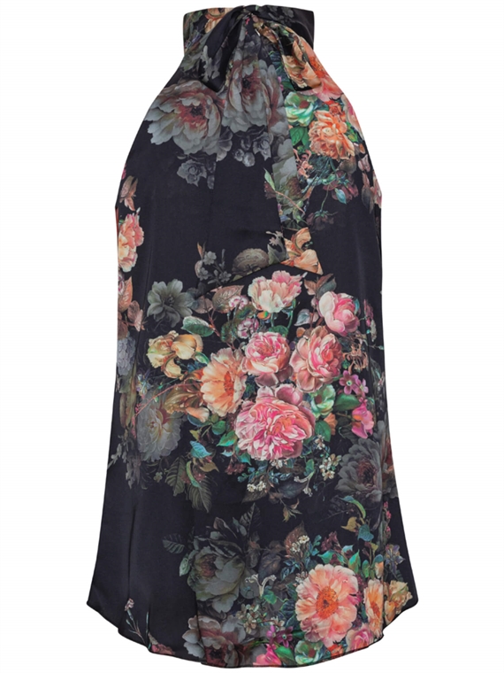 Karmamia Eloise Top, Daisy Noir Tea Rose